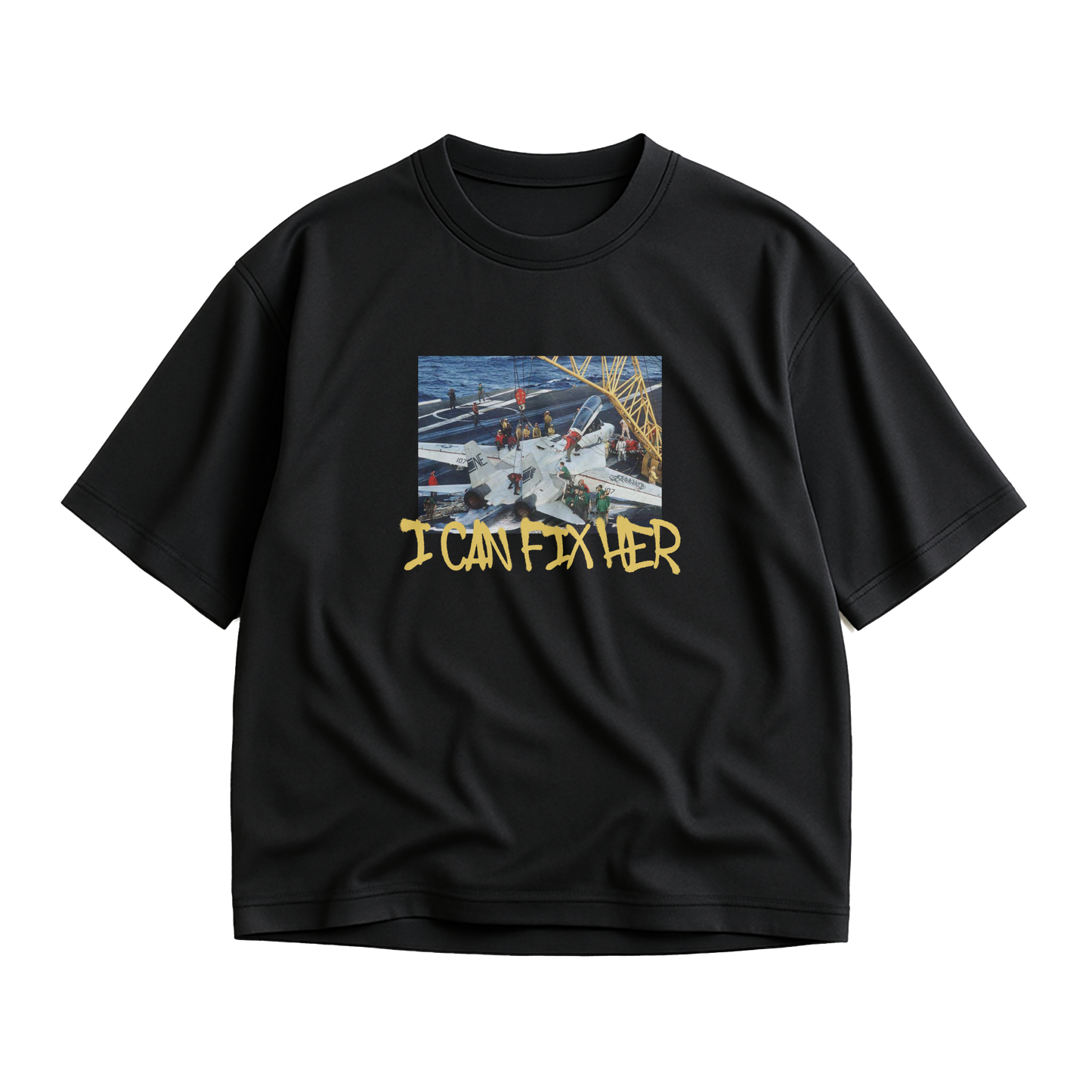 I CAN FIX HER F-14 SHIRT