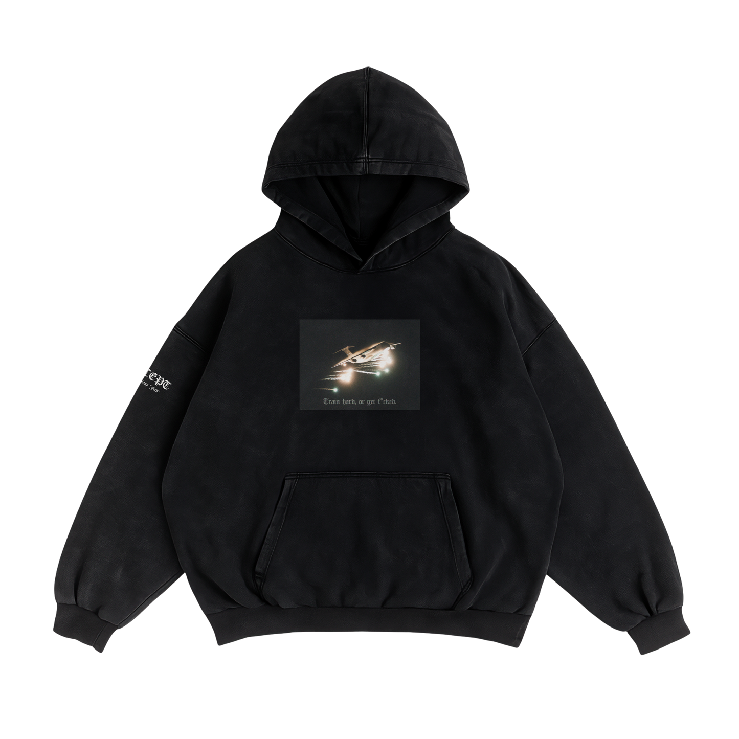 TRAIN HARD C-5 HOODIE