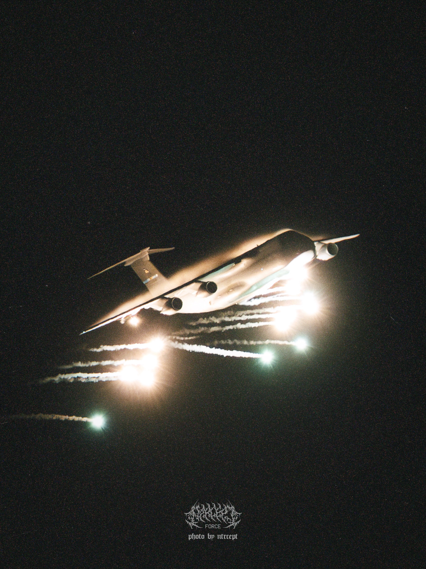 C-5 SUPER GALAXY FLARE POSTER