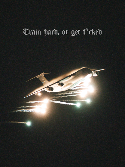 TRAIN HARD C-5 SHIRT