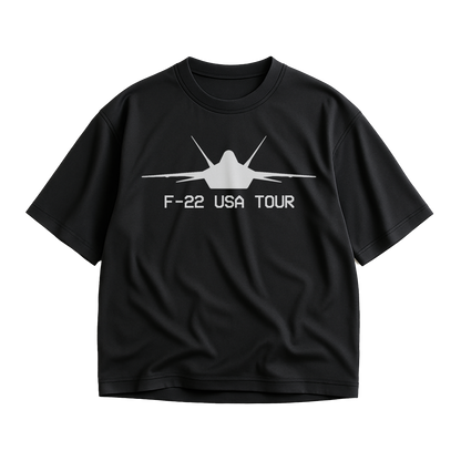 F-22 RAPTOR USA TOUR SHIRT