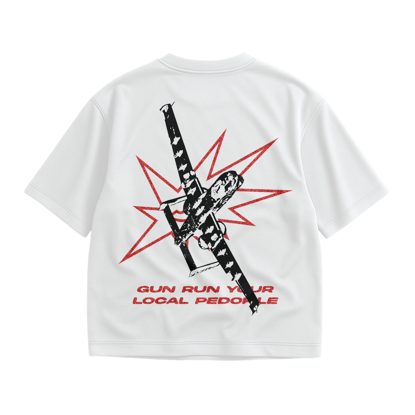 GUN RUN SHIRT - WHITE