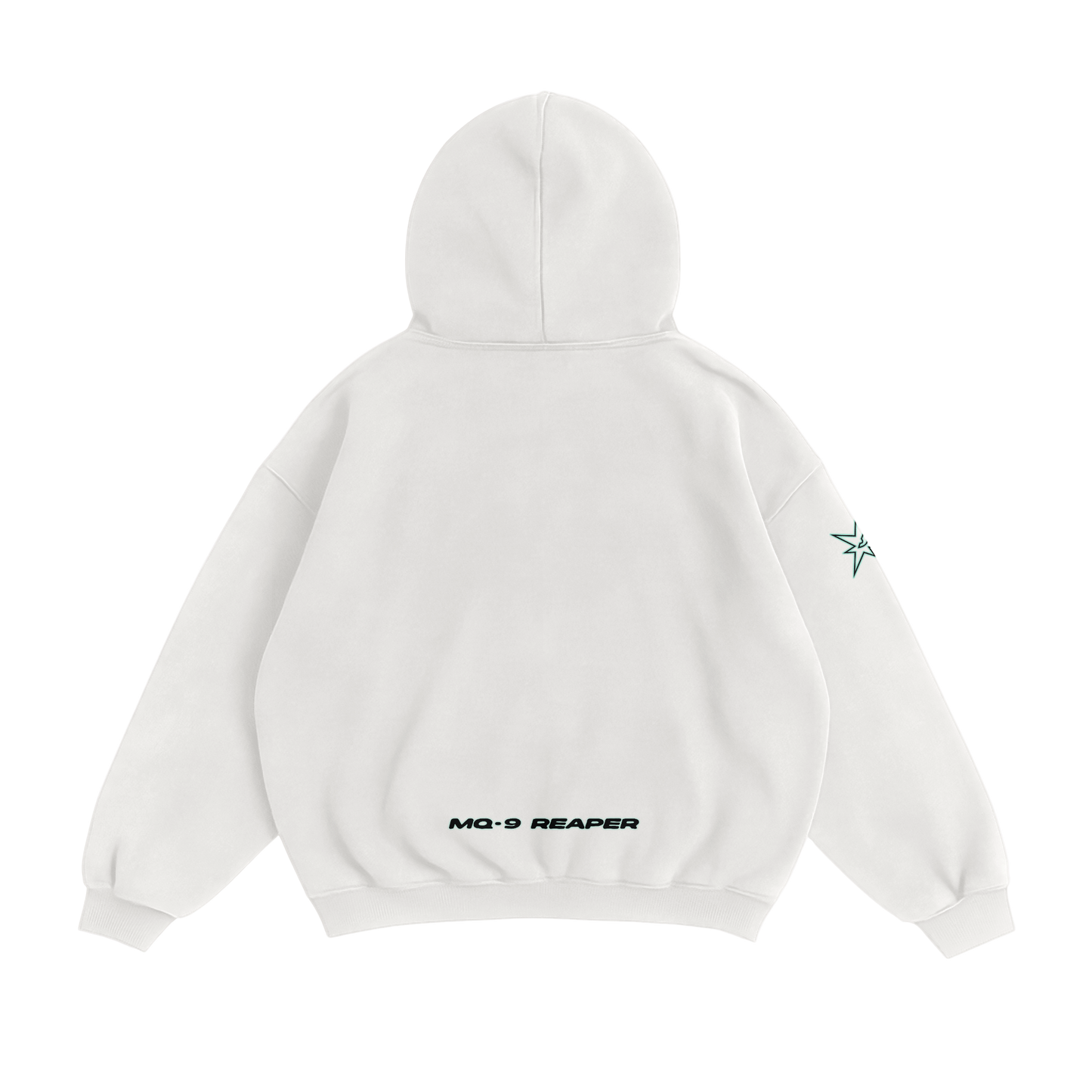 NTR MQ-9 REAPER HOODIE - WHITE