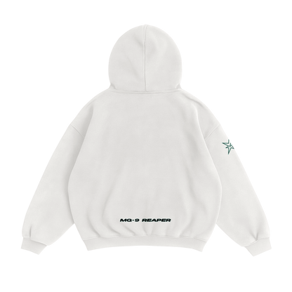 NTR MQ-9 REAPER HOODIE - WHITE