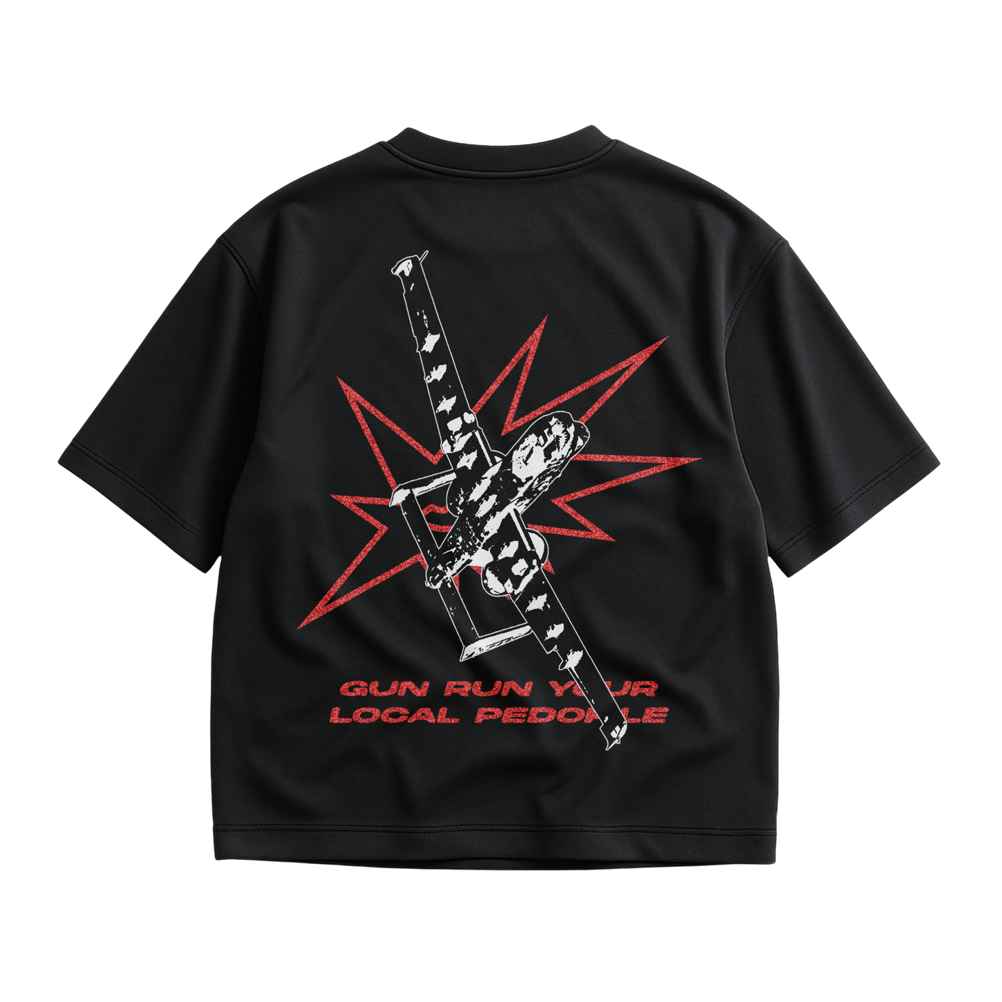 GUN RUN SHIRT - BLACK