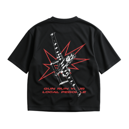GUN RUN SHIRT - BLACK