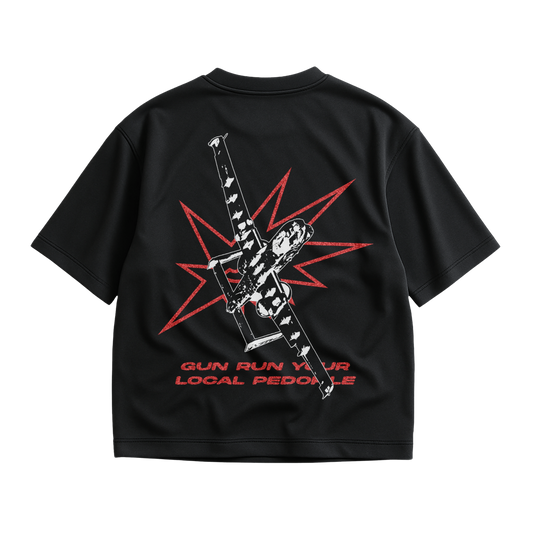 GUN RUN SHIRT - BLACK