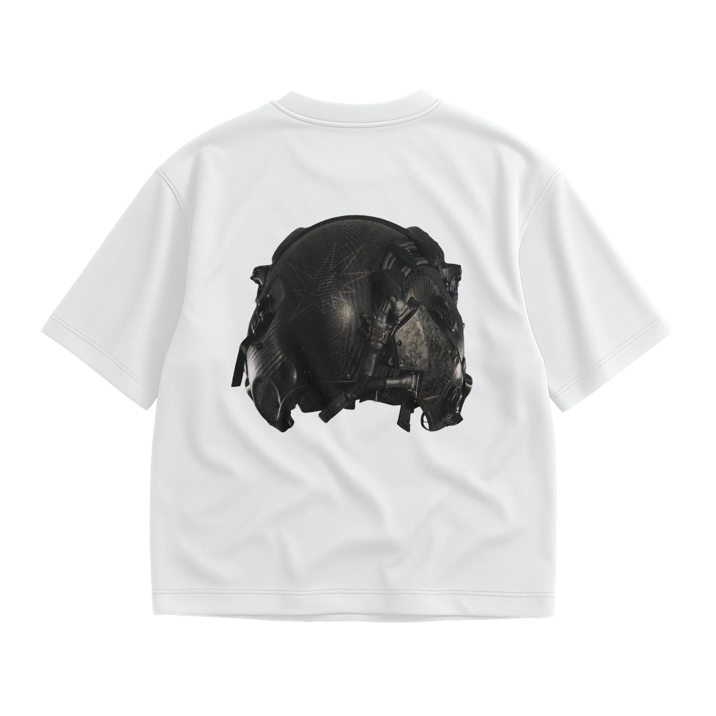 F-35 HELMET SHIRT - WHITE