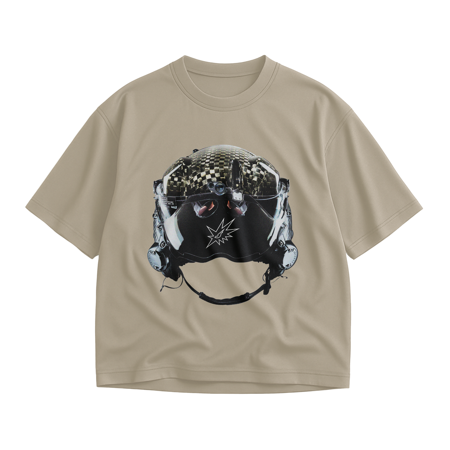 F-35 HELMET SHIRT - TAN