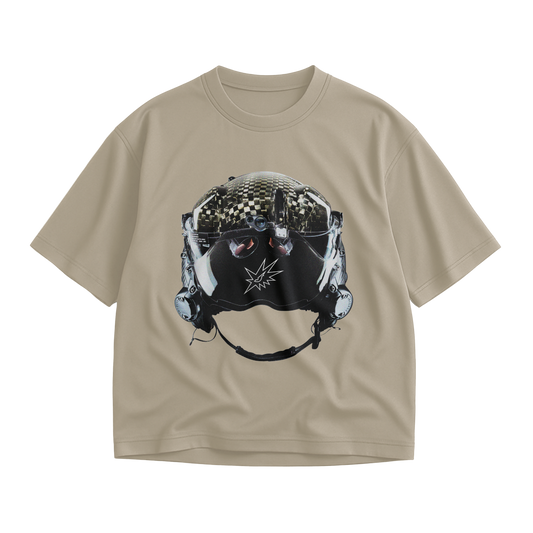 F-35 HELMET SHIRT - TAN
