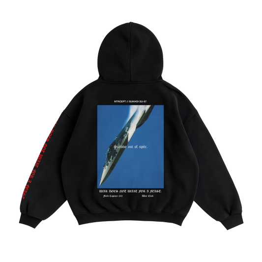 "SURVIVE" SU-57 HOODIE