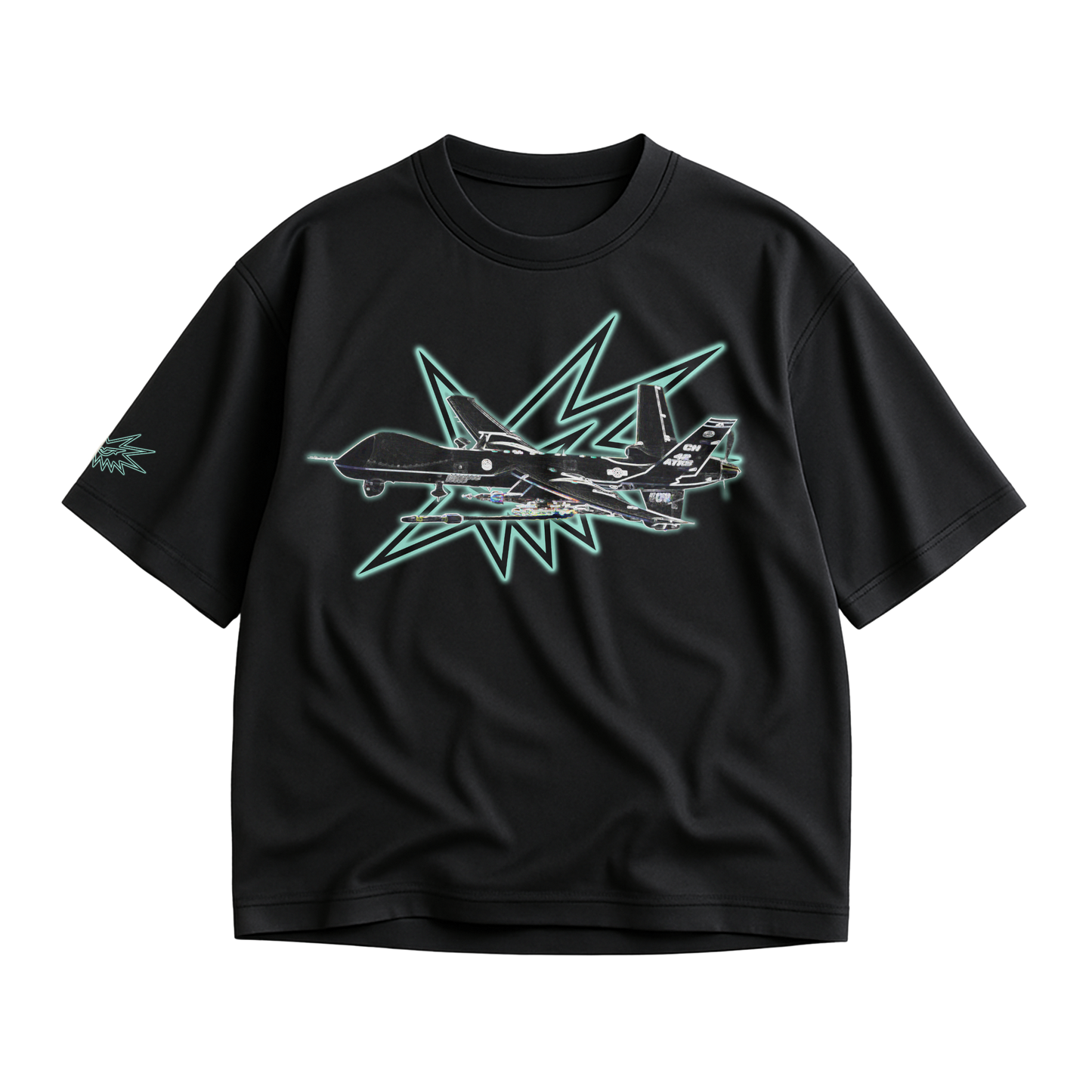 NTR MQ-9 REAPER SHIRT - BLACK