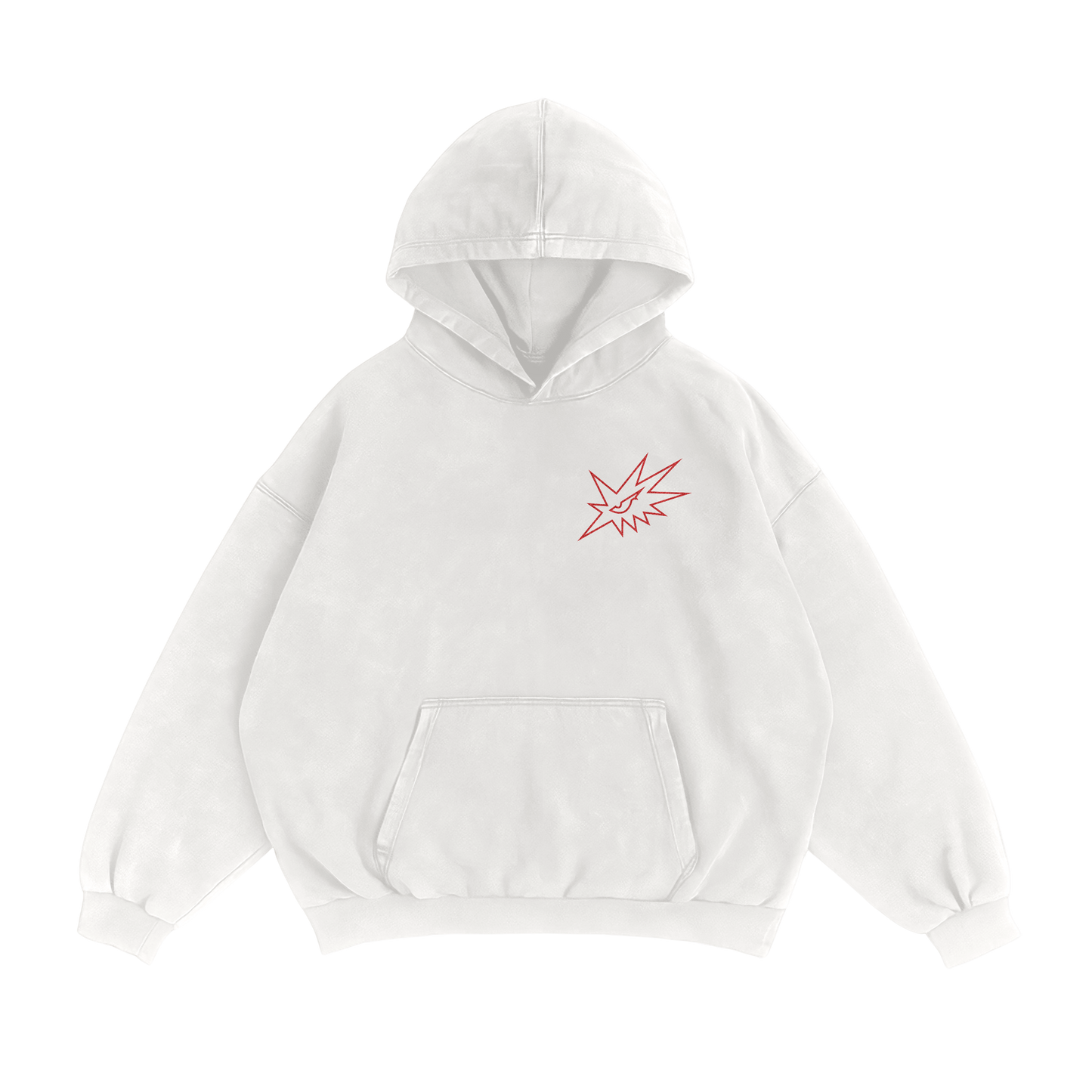 GUN RUN HOODIE - WHITE