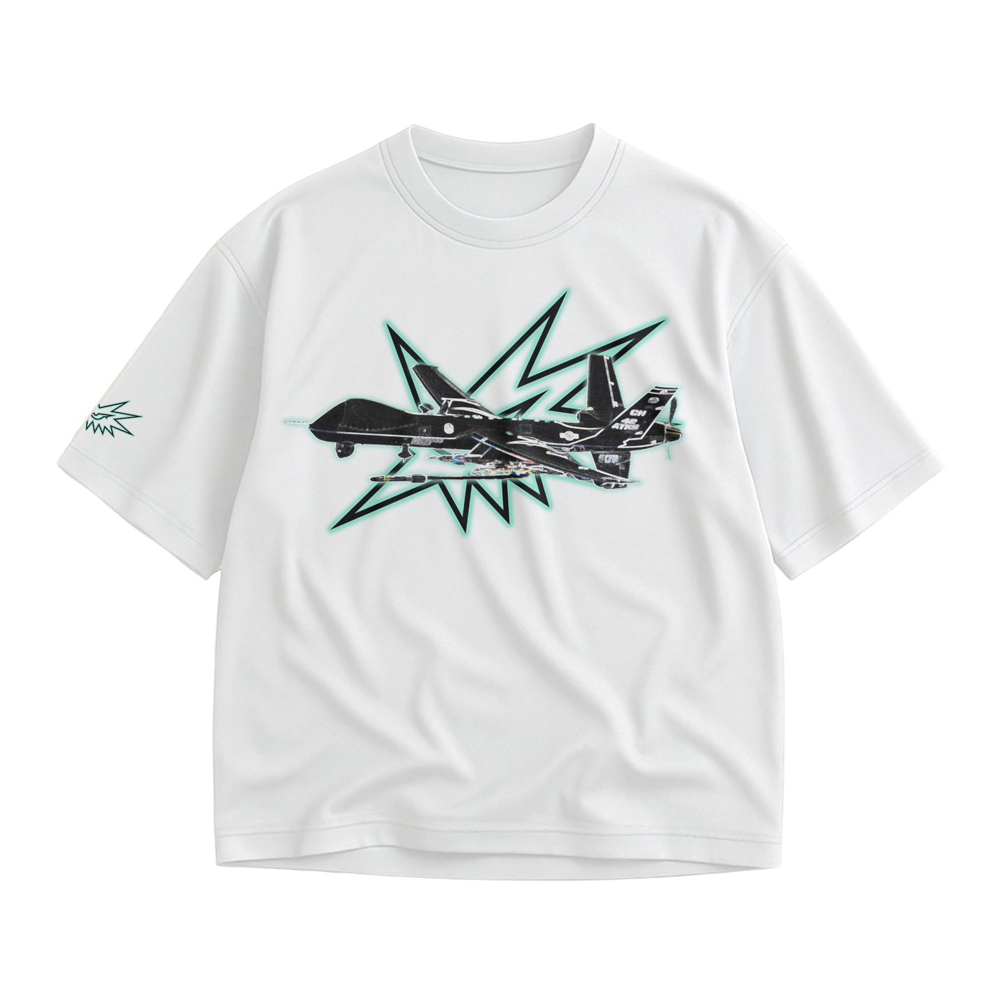 NTR MQ-9 REAPER SHIRT - WHITE