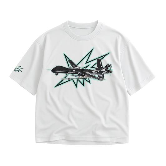NTR MQ-9 REAPER SHIRT - WHITE