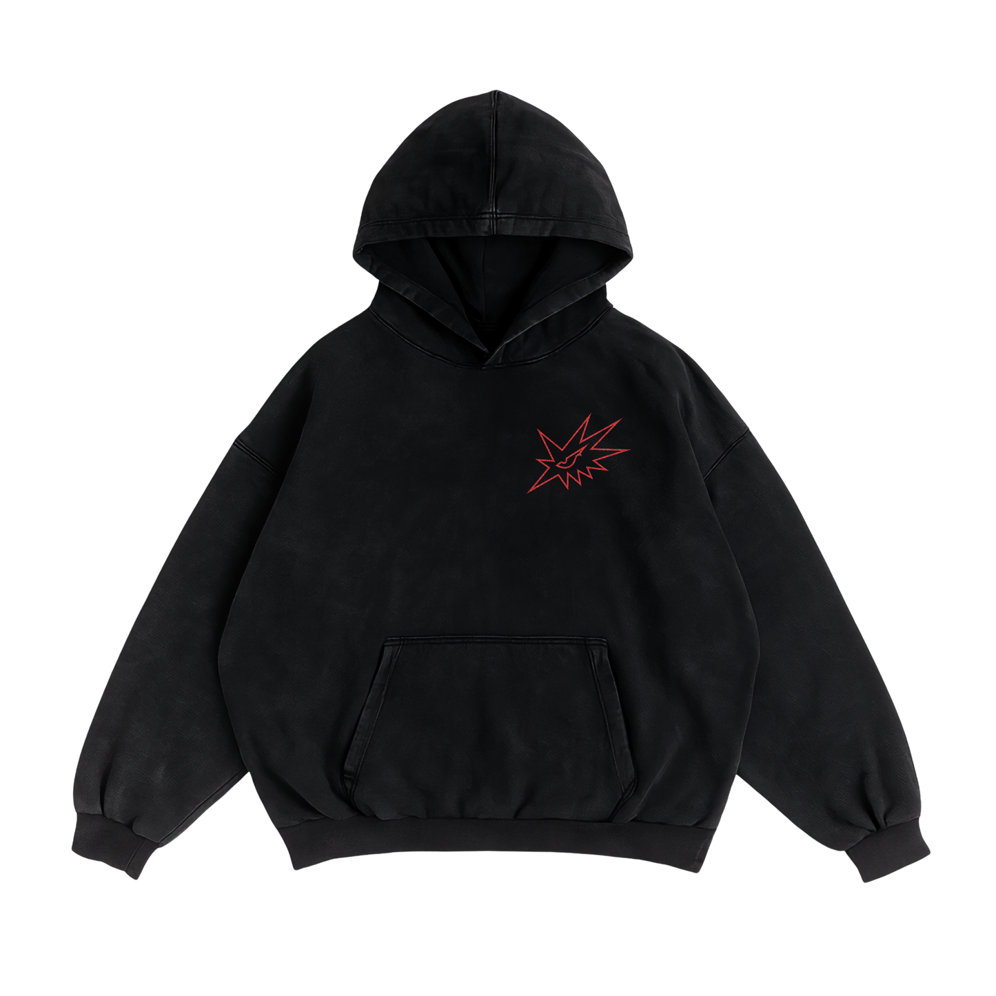 GUN RUN HOODIE - BLACK