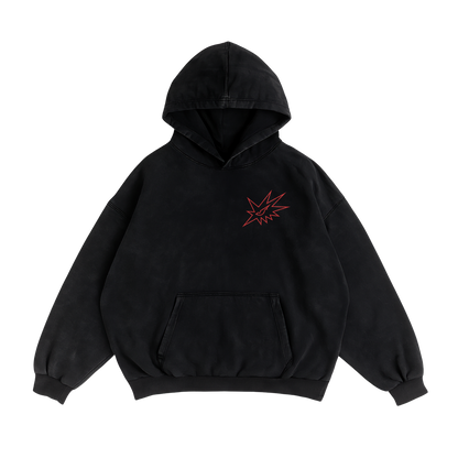 GUN RUN HOODIE - BLACK