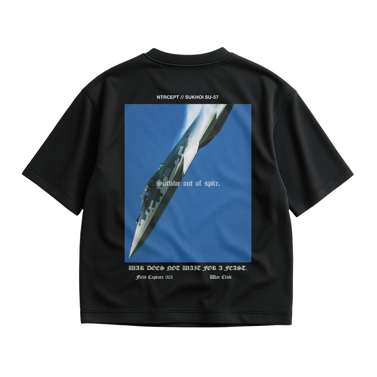 "SURVIVE" SU-57 SHIRT