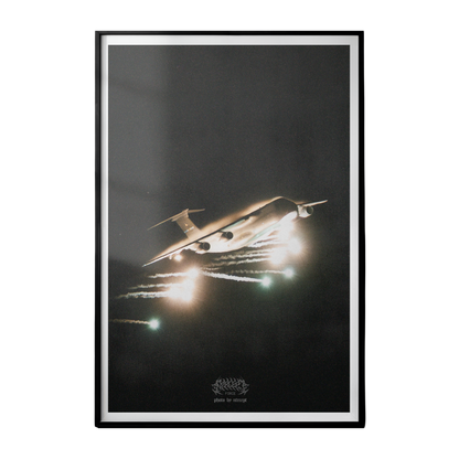 C-5 SUPER GALAXY FLARE POSTER