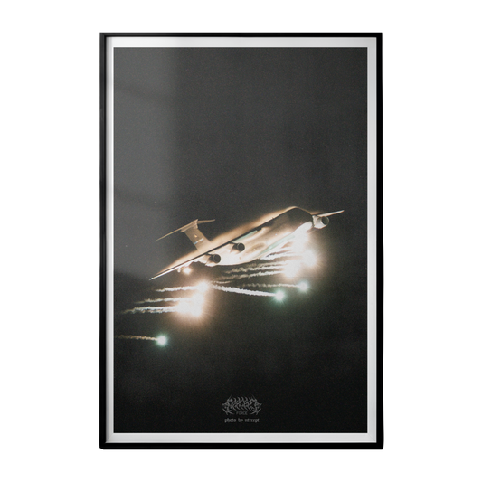 C-5 SUPER GALAXY FLARE POSTER
